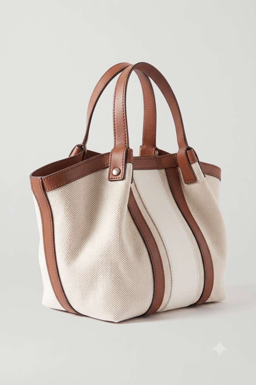  Luxe Canvas Tote Bag